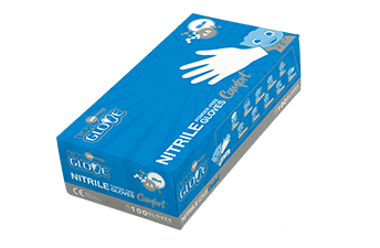 I’M GLOVE Comfort Nitrile Protection Gloves Powder-Free (Blue)