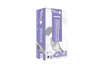 Satory รุ่น Comfort – Light ถุงมือยางทางการแพทย์ ชนิดยางสังเคราะห์แบบไม่มีแป้ง (สีไวโอเลตบลู)