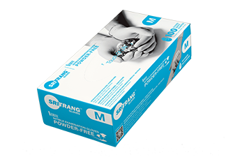 Verve Nitrile Powder-Free Examination Gloves (Blue)