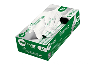 Vigor Latex Powder-Free Examination Gloves (Latex White)