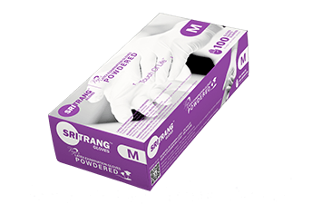 Vigor Latex Powdered Examination Gloves (Latex White)
