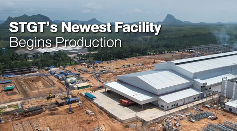 STGT - Our new facility in Chumphon Province is ready to roll!