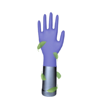 nitrile powder free examination gloves