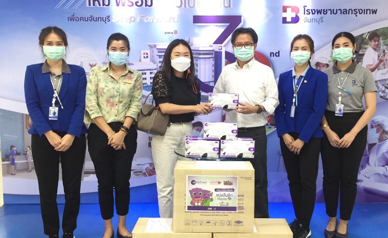 กลุ่มบริษัทศรีตรัง สนับสนุนบุคลากรทางการแพทย์ต่อสู้โควิด-19