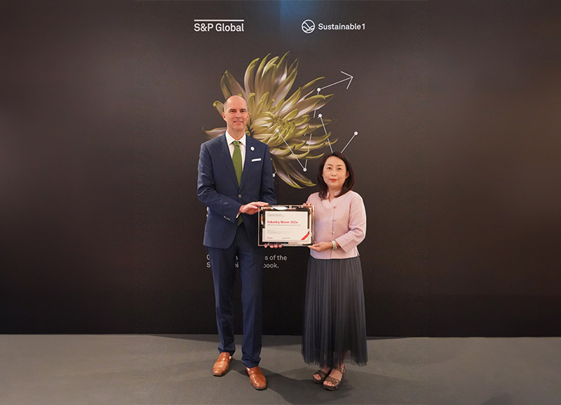 STGT ได้รับการจัดลำดับใน S&P Global Sustainability Yearbook 2024 บริษัทไทยบริษัทเดียวที่ถูกยกให้เป็น “Industry Mover” ของกลุ่มธุรกิจ Healthcare Equipment & Supplies ตอกย้ำความโดดเด่นด้านความยั่งยืน