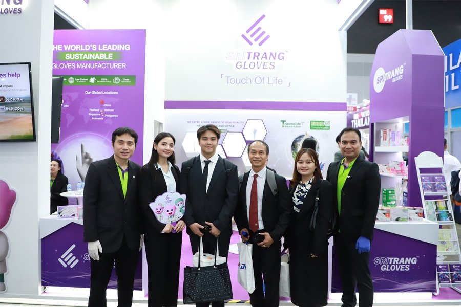 STGT Elevates Thai Rubber Glove Brand to Global Standards, Showcasing Sustainable Vision under the Concept ‘Clean World Clean Gloves’ at Medical Fair 2025
