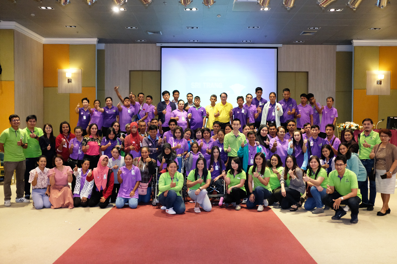 STGT Sharing love to Disabled people